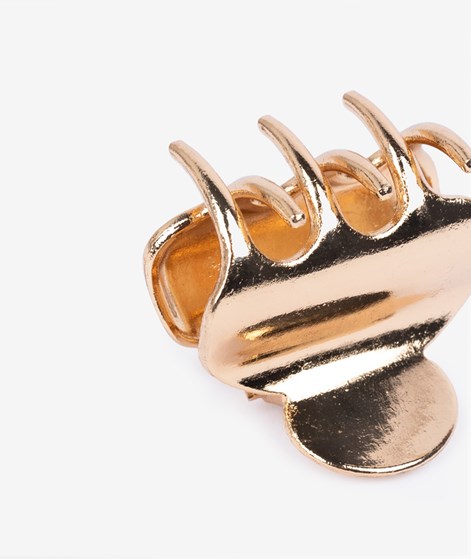 EBBA Kleine Haarspange Matt Gold