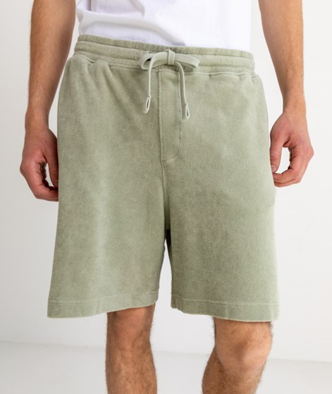 ARMEDANGELS Oraan Terry Shorts Olivgrün