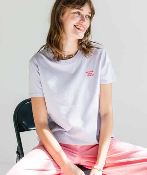 KAUF DICH GLÜCKLICH T-Shirt Bonjour aus Bio-Baumwolle