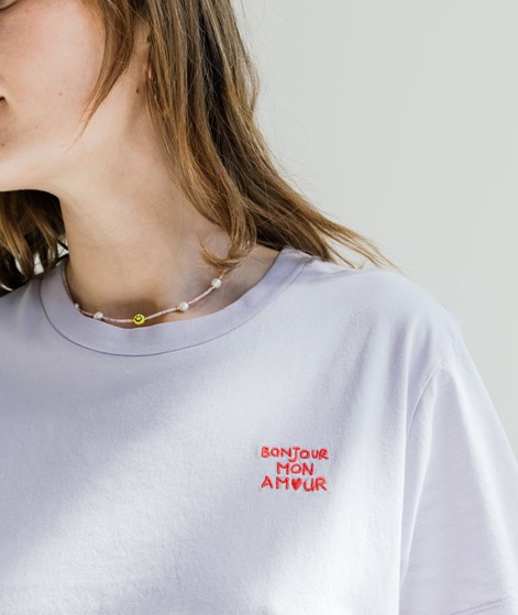 KAUF DICH GLÜCKLICH T-Shirt Bonjour aus Bio-Baumwolle