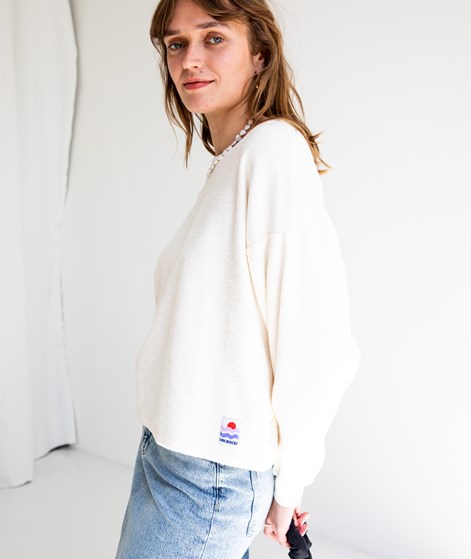 KAUF DICH GLÜCKLICH Sweater Cremeweiß