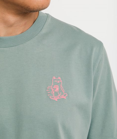 KAUF DICH GLÜCKLICH T-Shirt Skating Cat aus Bio-Baumwolle