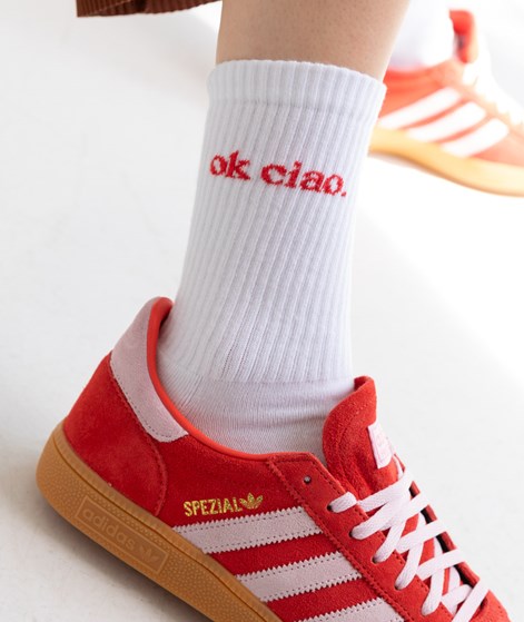 KAUF DICH GLÜCKLICH Tennissocke ok ciao. (Gr. 36-41) aus Bio-Baumwolle