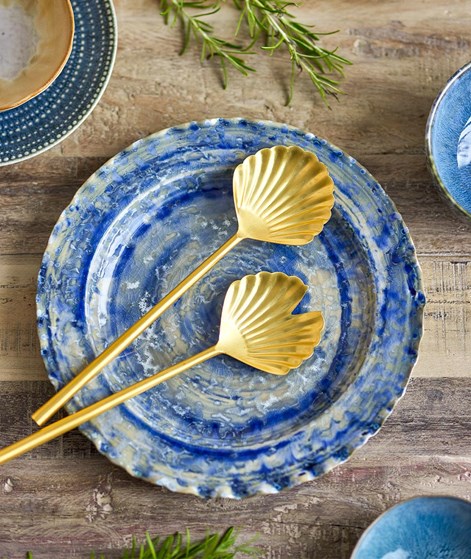 BLOOMINGVILLE Loreta Salatbesteck (2er-Set) Gold