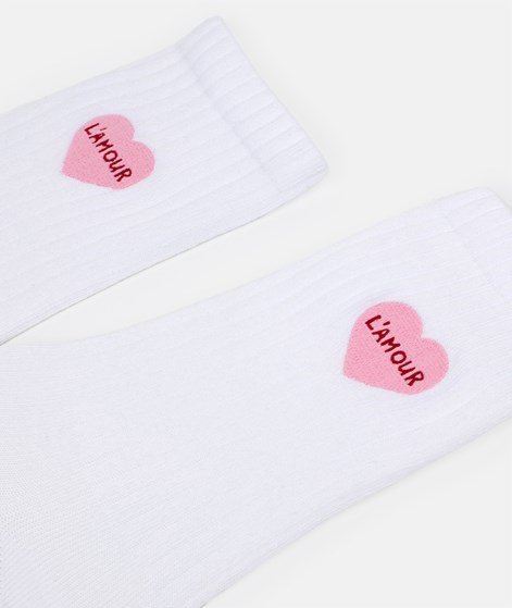 KAUF DICH GLÜCKLICH Tennissocke L`amour (Gr. 36-41) aus Bio-Baumwolle