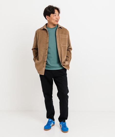 KAUF DICH GLÜCKLICH Cord Hemd Beige aus Bio-Baumwolle