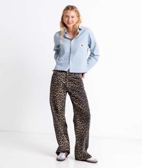 CARHARTT WIP W L/S Toland Bluse Hellblau