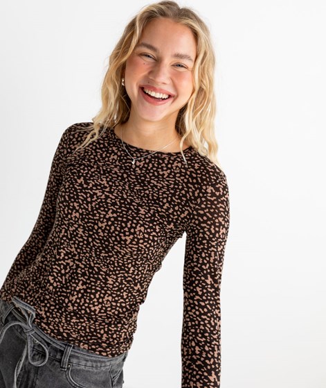 KAUF DICH GLÜCKLICH Longsleeve Getupftes Muster