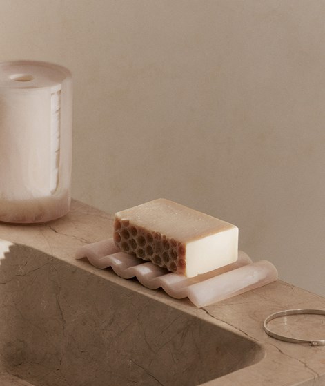 FERM LIVING Mist Seifenschale Beige