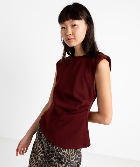 YAS YASPina Top Dunkelrot