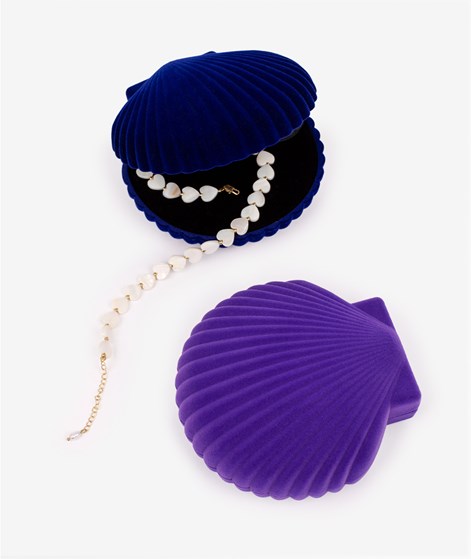 YUKU Muschel Box Dunkelblau