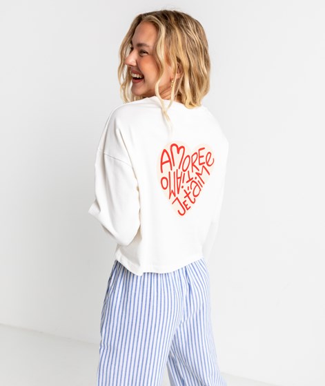 KAUF DICH GLÜCKLICH Longsleeve Herz aus Bio-Baumwolle