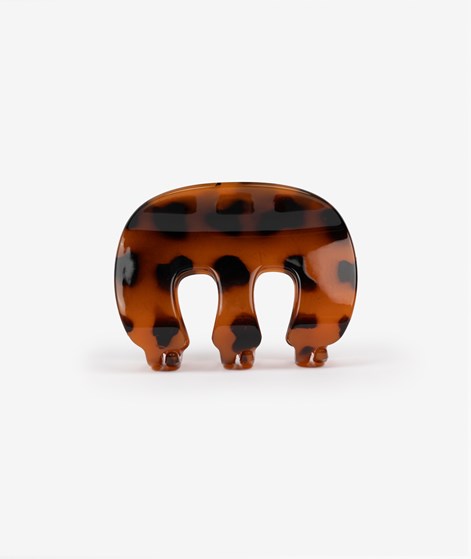 EBBA Haarclip Braun Schwarz Getupft