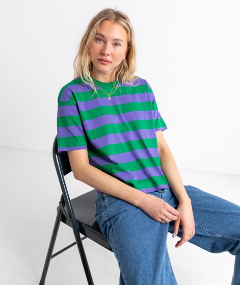 KAUF DICH GLÜCKLICH T-Shirt gestreift aus Bio-Baumwolle