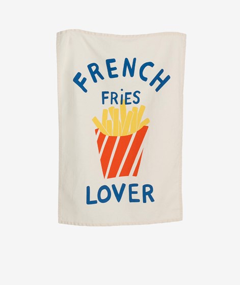 KAUF DICH GLÜCKLICH Küchentuch French Fries Lover aus Bio-Baumwolle