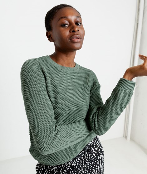 VILA VIDalo O-Neck Pullover Grün