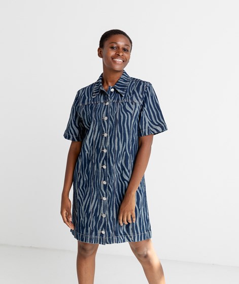 YAS YASLora 2/4 Kleid Blau