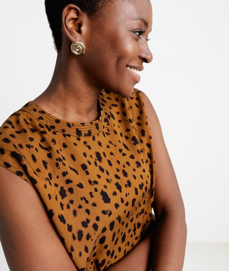 ARMEDANGELS Neraali Leopaa Top mehrfarbig