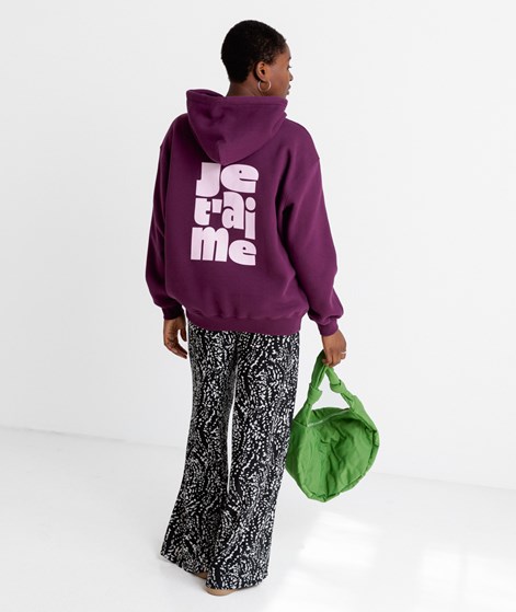 KAUF DICH GLÜCKLICH Hoodie Je t`aime aus Bio-Baumwolle