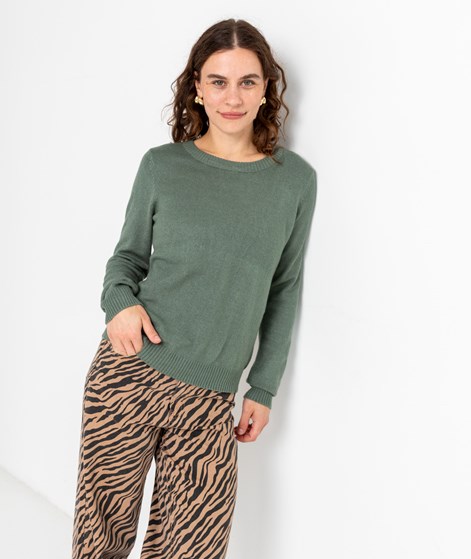 VILA VIRil O-Neck Pullover Grün