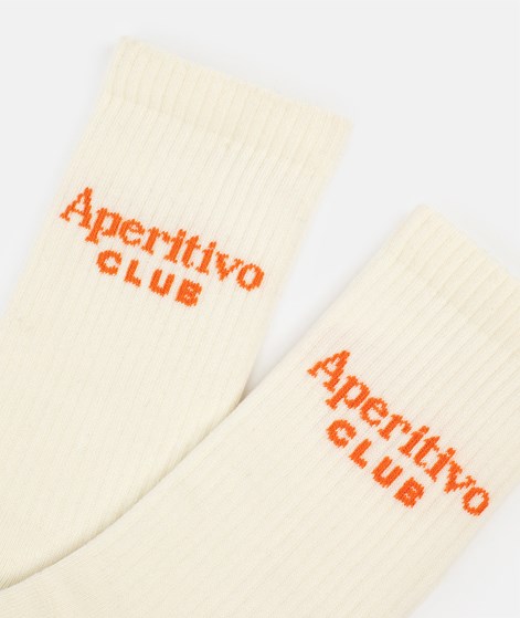 KAUF DICH GLÜCKLICH Tennissocke Aperitivo Club (Gr. 36-41) aus Bio-Baumwolle