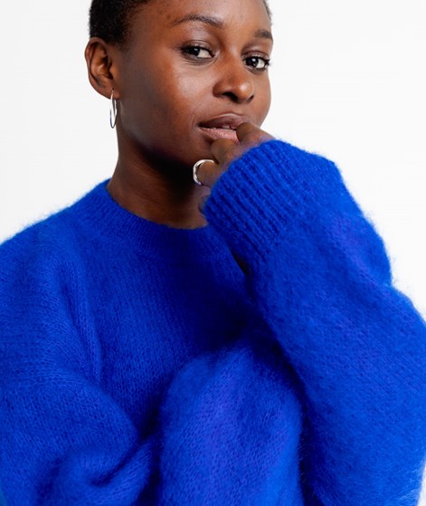 KAUF DICH GLÜCKLICH Pullover Royalblau