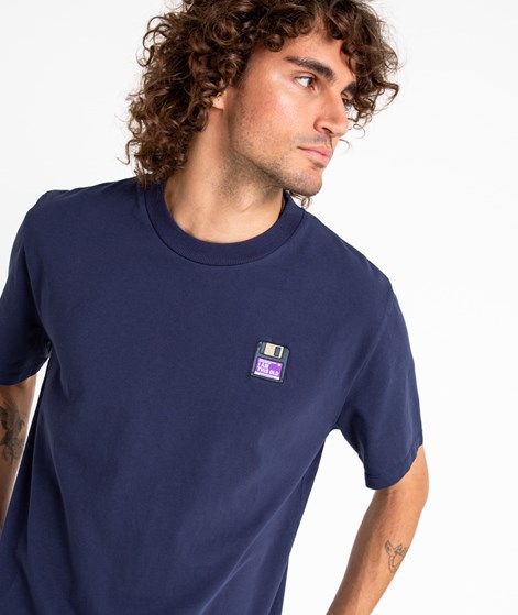 KAUF DICH GLÜCKLICH T-Shirt Floppy Disc Blau