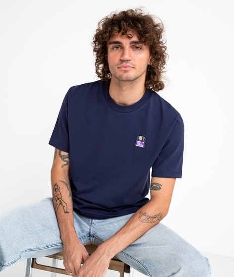 KAUF DICH GLÜCKLICH T-Shirt Floppy Disc Blau