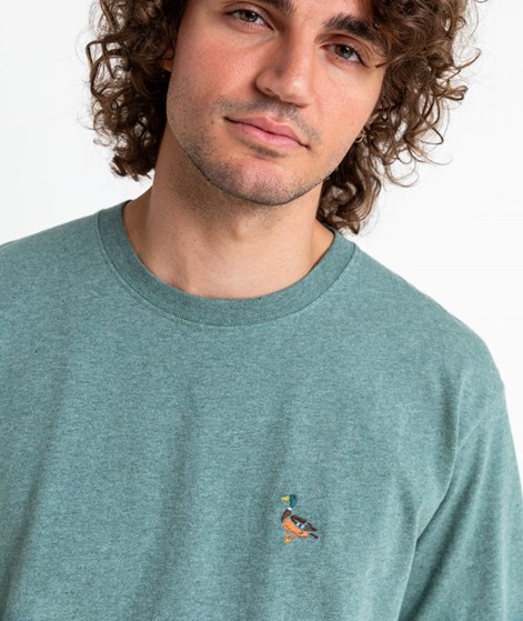 REVOLUTION Loose T-Shirt Grün