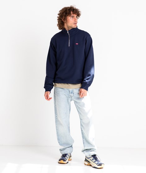 LEVI`S® Original Hm 1/4 Zip Sweater Dunkelblau