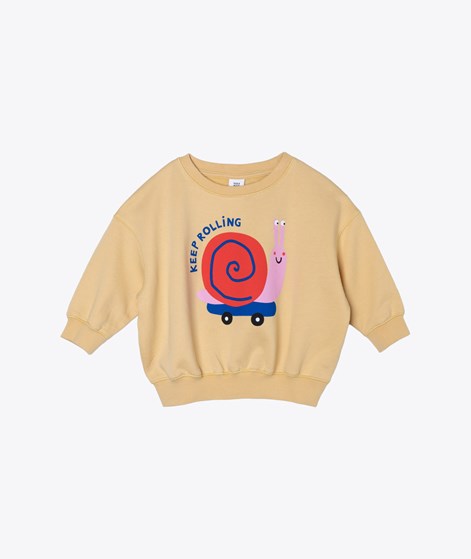 KAUF DICH GLÜCKLICH KIDS Sweater Snail aus Bio-Baumwolle