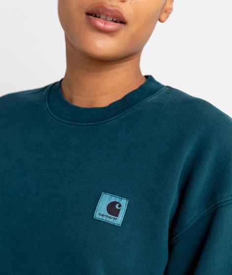 CARHARTT WIP W Nelson Sweater Petrolblau