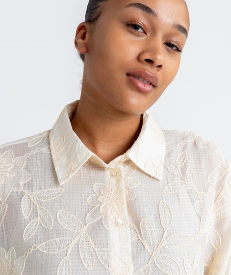 YAS YASFranka Bluse Cremeweiß