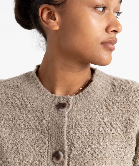 VILA VITillia O-Neck Cardigan Beige