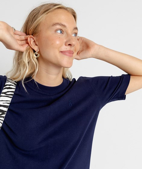 ARMEDANGELS Tarjaa T-Shirt Dunkelblau