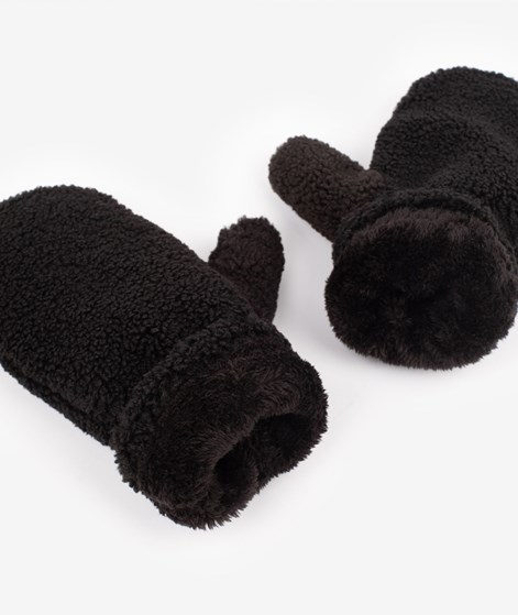 YUKU Handschuhe Teddy Schwarz