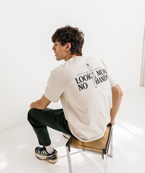 REVOLUTION Loose T-Shirt Beige