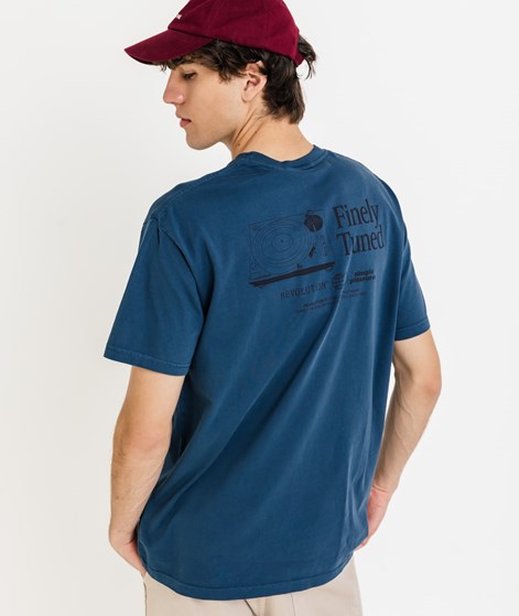 REVOLUTION Loose T-Shirt Dunkelblau