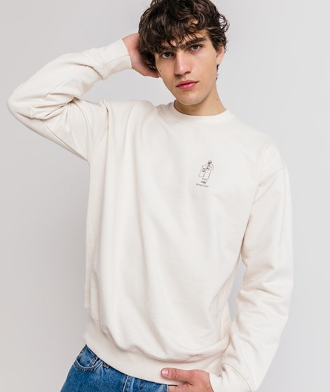 REVOLUTION Loose Crewneck Sweater Beige