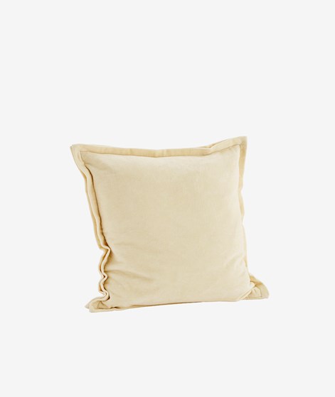 MADAM STOLTZ Samt Kissenbezug (45x45) Gelb