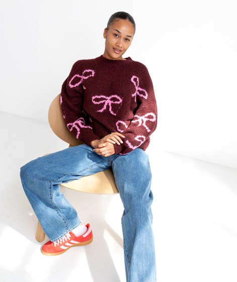 KAUF DICH GLÜCKLICH Pullover Schleifen