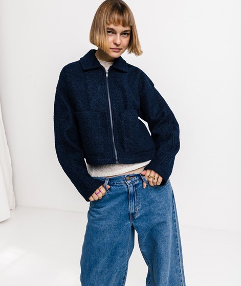 VILA VIJadas Zipper Jacke Dunkelblau