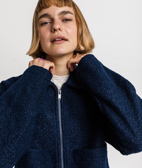 VILA VIJadas Zipper Jacke Dunkelblau