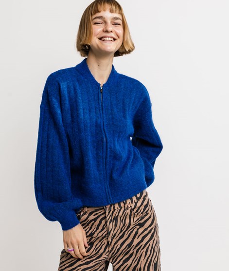 MSCH COPENHAGEN MSCHJin Nenaya Zip Cardigan Blau