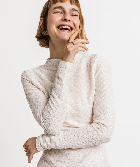 VILA VISagara Longsleeve Cremeweiß