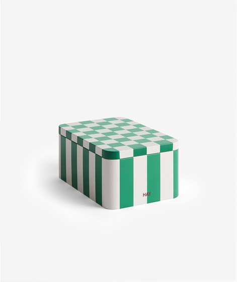 HAY Tin Small Box Grün