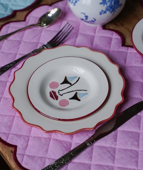 ANNA + NINA Cotton Candy Platzmatte Rosa