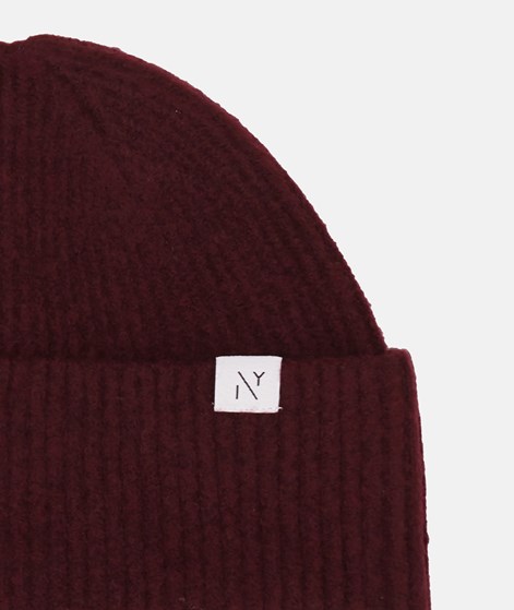 NOWADAYS Cosy Beanie Dunkelrot