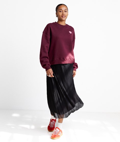 KAUF DICH GLÜCKLICH Rock Schwarz aus recyceltem Polyester