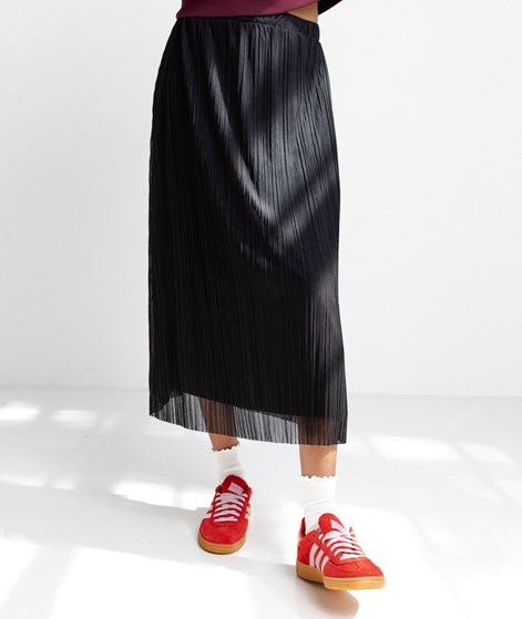 KAUF DICH GLÜCKLICH Rock Schwarz aus recyceltem Polyester